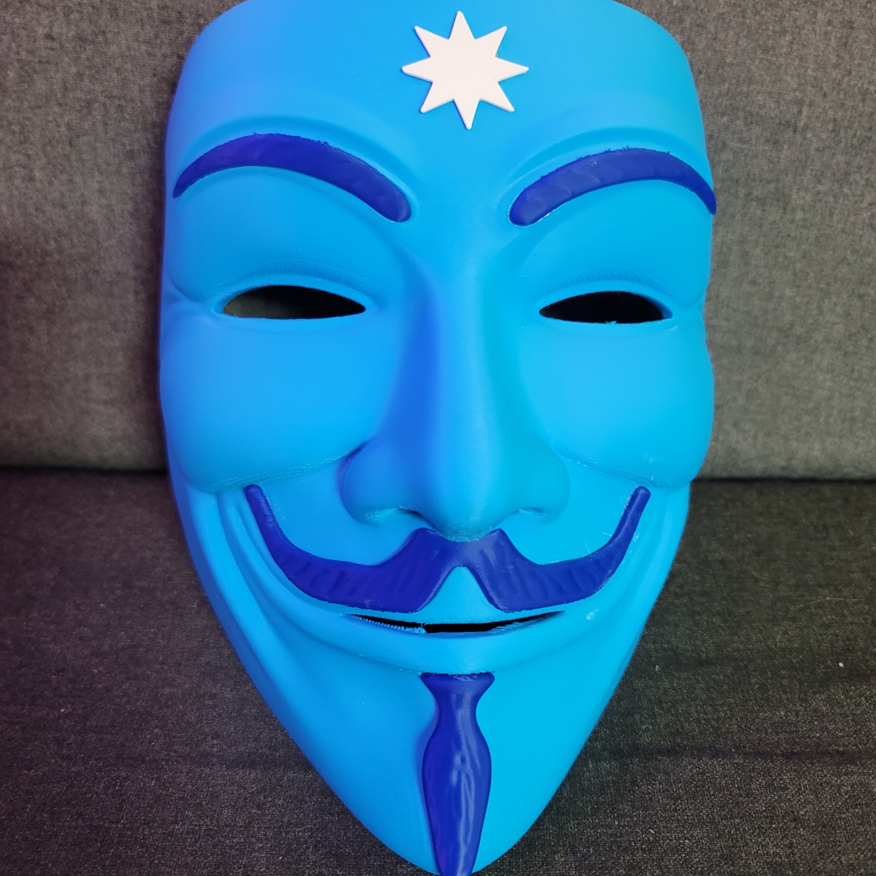 MN Guy Fawkes FULL Mask | 3rd Dimension Print & Promo LLC